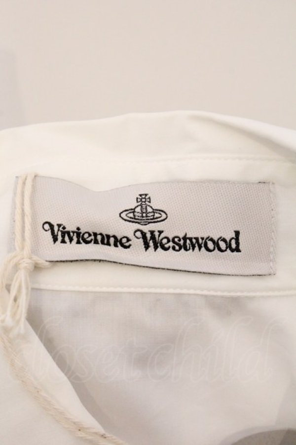 画像6: ヴィヴィアンウエストウッド 中古 / SS TOULOUSE SHIRT（SSトゥールーズシャツ） 40 ホワイト  O-26-04-12-026-bl-IG-OS (6)