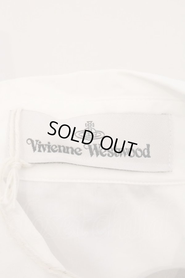 画像6: ヴィヴィアンウエストウッド 中古 / SS TOULOUSE SHIRT（SSトゥールーズシャツ） 40 ホワイト  O-26-04-12-026-bl-IG-OS (6)