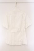 画像4: ヴィヴィアンウエストウッド 中古 / ORB JAQUARDアシンメトリーシャツ 00 ホワイト  O-26-04-12-028-bl-YM-OS (4)