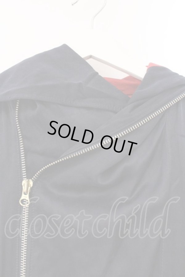 画像2: ヴィヴィアンウエストウッド MAN 中古 / ハイネックジップブルゾン  ネイビー×レッド  O-26-04-12-003-jc-IG-OS (2)
