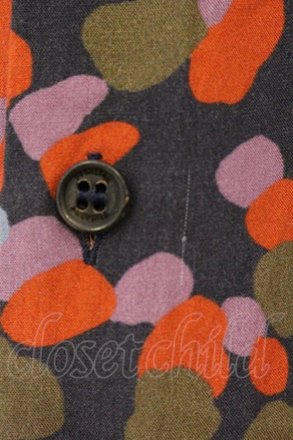 画像3: ヴィヴィアンウエストウッド 中古 / レオパードカモフラハリスシャツ 42 マルチ  O-26-04-12-030-bl-YM-OS (3)