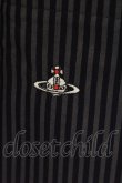 画像3: ヴィヴィアンウエストウッド 中古 / ストライプシャツワンピース 00 グレーｘブラック  O-26-04-12-032-op-YM-OS (3)