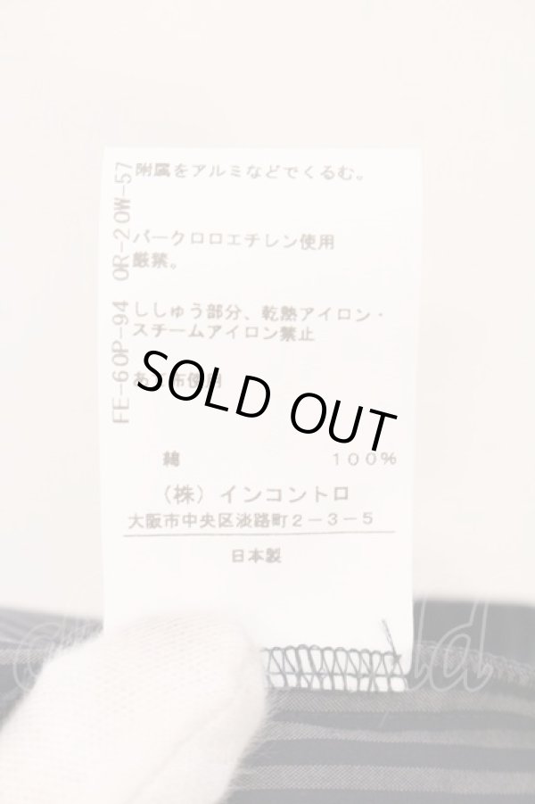 画像6: ヴィヴィアンウエストウッド 中古 / ストライプシャツワンピース 00 グレーｘブラック  O-26-04-12-032-op-YM-OS (6)