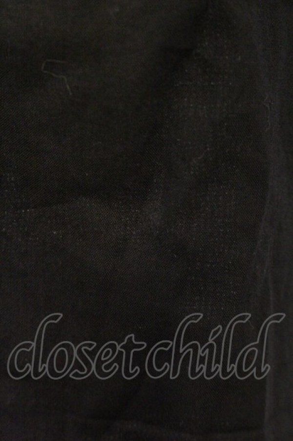 画像5: ANGLOMANIA 中古 / 襟付キノースリーブワンピース 38 ブラック  O-26-04-12-034-op-YM-OS (5)