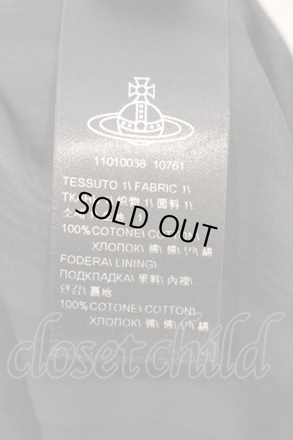 画像6: ANGLOMANIA 中古 / ストライプドレス 38 ブラック  O-26-04-12-035-op-YM-OS (6)