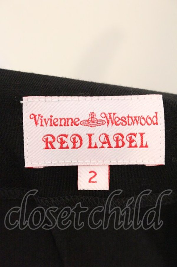 画像5: ヴィヴィアンウエストウッド 中古 / ドレープネックストレッチカットソー 2 ブラック  O-26-04-12-037-to-YM-OS (5)