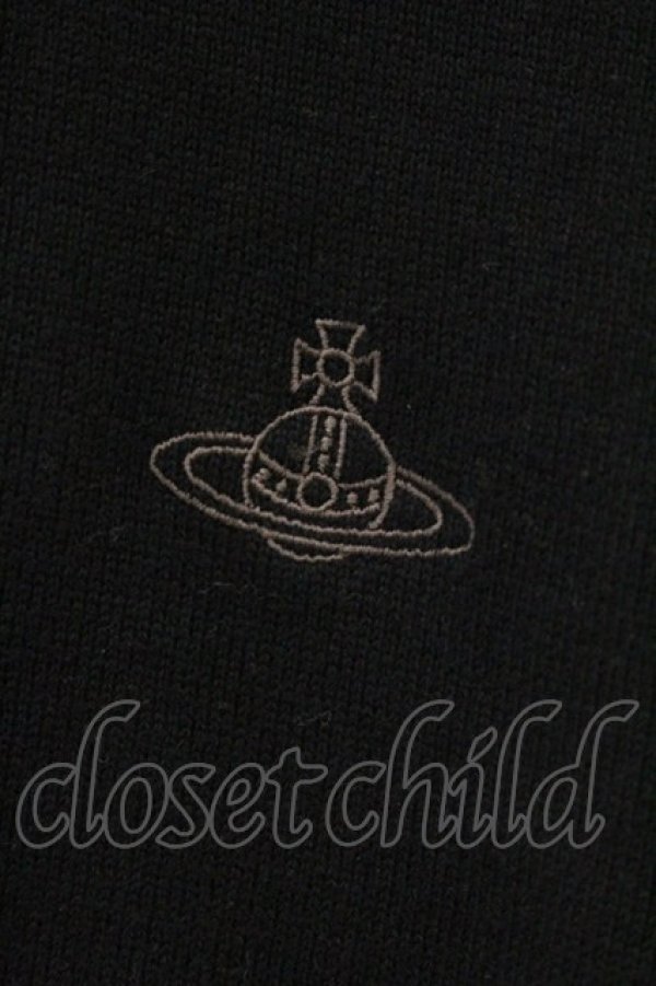 画像2: ヴィヴィアンウエストウッド MAN 中古 / フーディ カーディガン 44 ブラック  O-26-04-12-004-to-IG-OS (2)