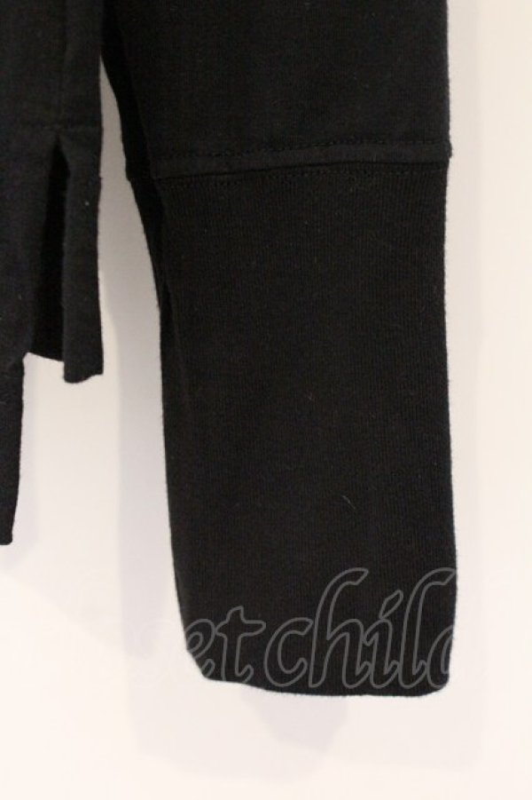 画像2: ヴィヴィアンウエストウッド 中古 / オーブ刺繍カットソー 01 ブラック  O-26-04-12-040-to-IG-OS (2)