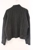 画像4: ヴィヴィアンウエストウッド 中古 / ステッチオーブケーブルニットカーディガン 00 グレー  O-26-04-12-043-to-YM-OS (4)
