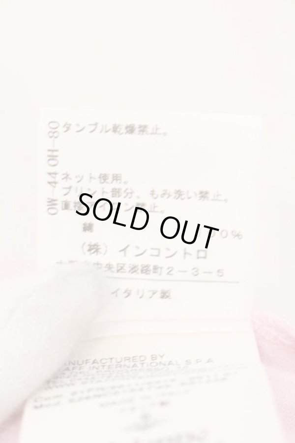 画像5: ヴィヴィアンウエストウッド 中古 / レディプリントタンクトップ M ピンク  O-26-04-12-044-to-IG-OS (5)