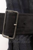 画像3: ヴィヴィアンウエストウッド 中古 / タータンキルト風スカート 2 ブラック×ネイビー系  O-26-04-12-046-sk-IG-OS (3)