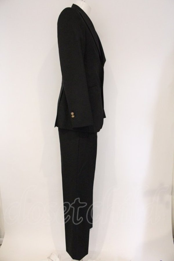 画像3: ヴィヴィアンウエストウッド MAN 中古 / 2Bスーツセットアップ  ブラック  O-26-04-12-001-su-IG-OS (3)