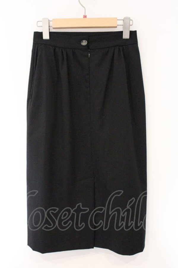 画像3: ヴィヴィアンウエストウッド 中古 / ミモレスカート 40 ブラック  O-26-04-12-047-sk-YM-OS (3)