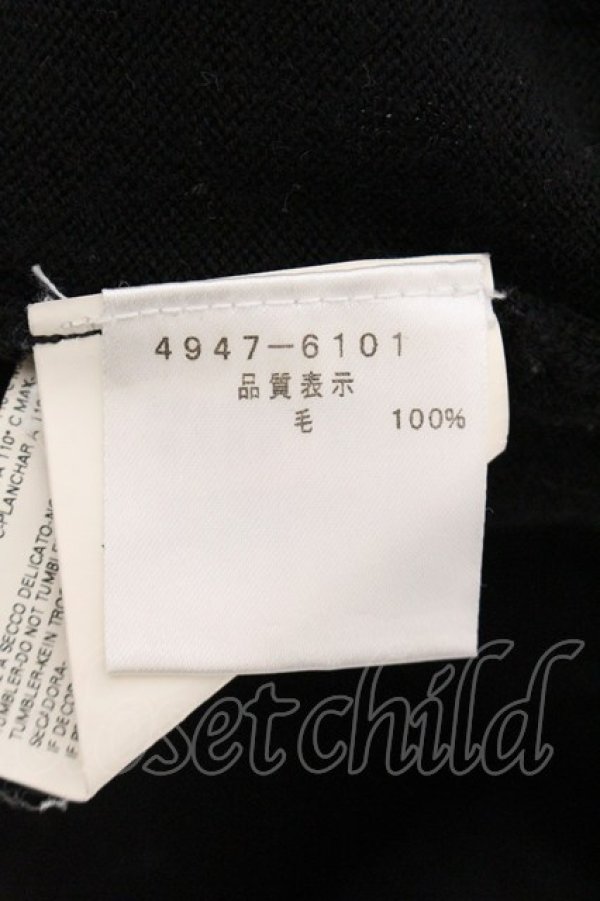 画像6: ヴィヴィアンウエストウッド MAN 中古 / カラーオーブ刺繍カーディガン M ブラック  O-26-04-12-005-to-IG-OS (6)