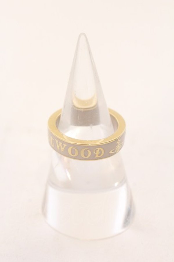 画像4: ヴィヴィアンウエストウッド 中古 / コンジットストリートリング M（13号） ゴールドｘピンクベージュ  O-26-04-12-057-rg-YM-OS (4)