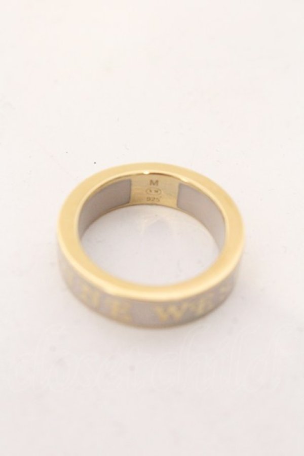 画像5: ヴィヴィアンウエストウッド 中古 / コンジットストリートリング M（13号） ゴールドｘピンクベージュ  O-26-04-12-057-rg-YM-OS (5)