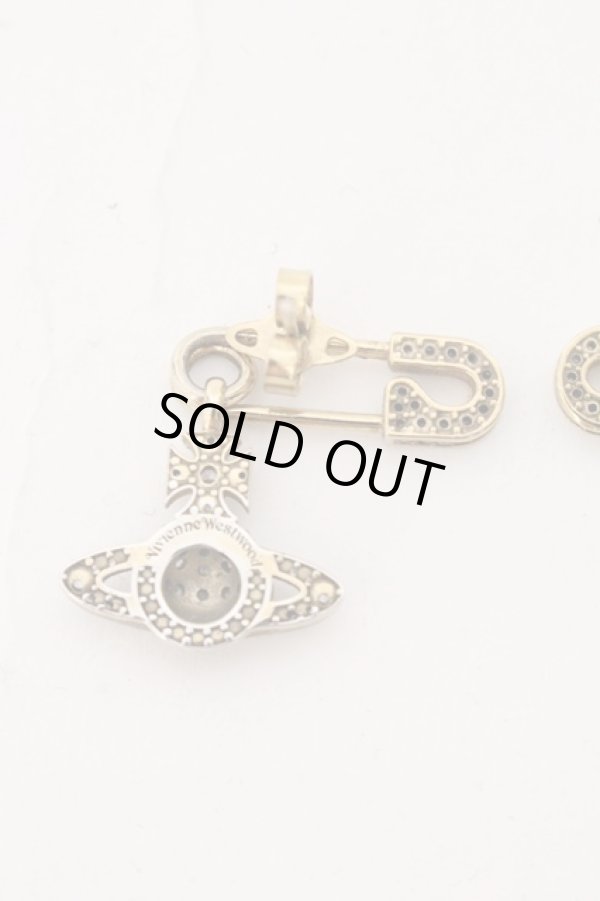 画像5: ヴィヴィアンウエストウッド 中古 / LUCRECEピアス（ルクレース）  ゴールド  O-26-04-12-060-er-IG-ZH (5)