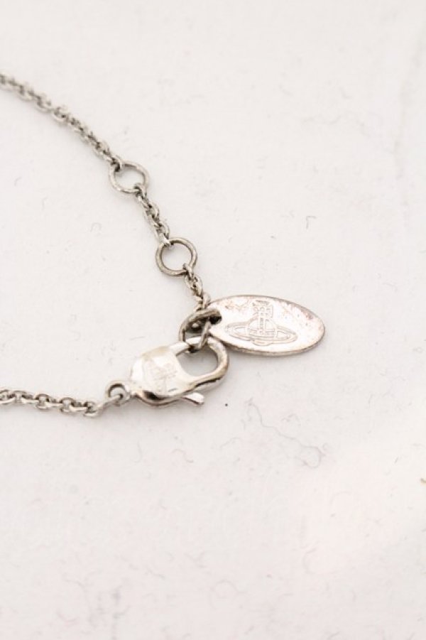 画像3: ヴィヴィアンウエストウッド 中古 / REINA SMALL ブレスレット  シルバー×クリア  O-26-04-12-062-ac-IG-OS (3)