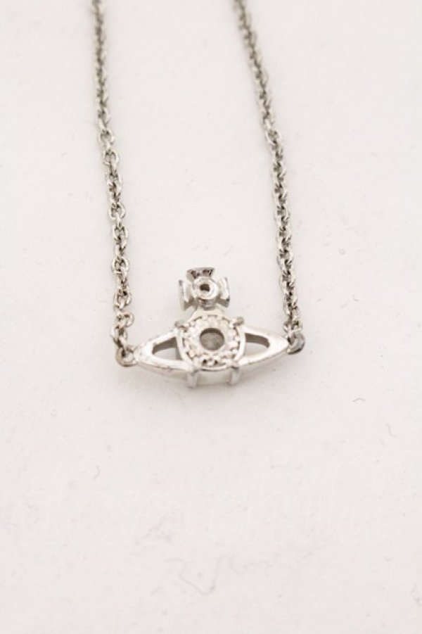 画像4: ヴィヴィアンウエストウッド 中古 / REINA SMALL ブレスレット  シルバー×クリア  O-26-04-12-062-ac-IG-OS (4)