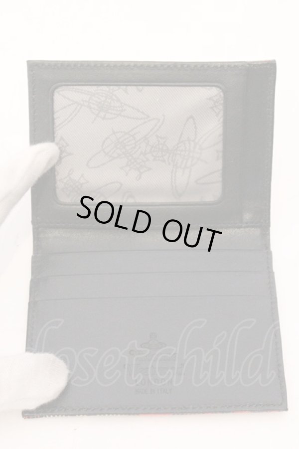 画像4: ヴィヴィアンウエストウッド 中古 / 二ツ折リカードケース  レッドマック  O-26-04-12-065-gd-YM-OS (4)