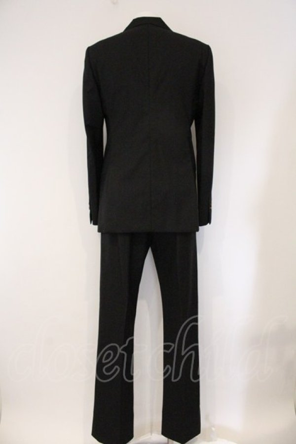 画像4: ヴィヴィアンウエストウッド MAN 中古 / 2Bスーツセットアップ  ブラック  O-26-04-12-001-su-IG-OS (4)