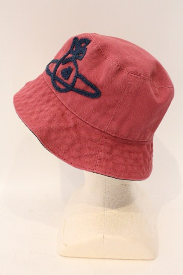 画像3: ヴィヴィアンウエストウッド 中古 / SONNET バケットハット  ピンク  O-26-04-12-069-ha-YM-OS (3)