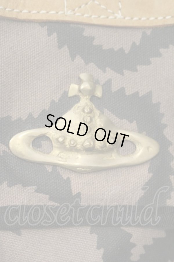 画像2: ANGLOMANIA 中古 / スクイグルアフリカメッシュリュック  ブラウン  O-26-04-12-084-ba-YM-OS (2)