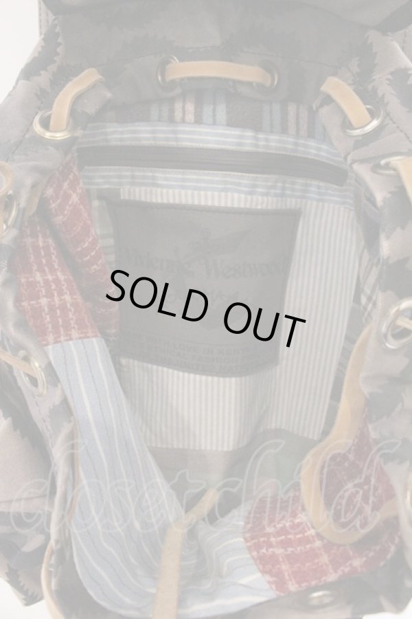 画像6: ANGLOMANIA 中古 / スクイグルアフリカメッシュリュック  ブラウン  O-26-04-12-084-ba-YM-OS (6)