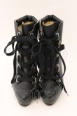 画像2: ヴィヴィアンウエストウッド 中古 / レースアップヒールブーツ 40 ブラック  O-26-04-12-086-sh-IG-OS (2)