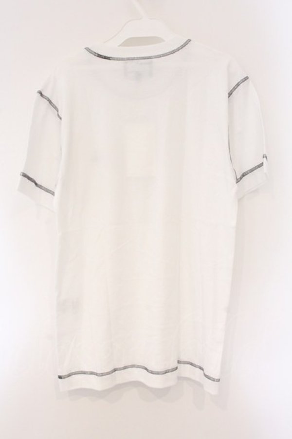 画像4: ヴィヴィアンウエストウッド MAN 中古 / “COLOR STITCH” リラックスTシャツ 42 ホワイト  O-26-04-12-011-ts-IG-OS (4)