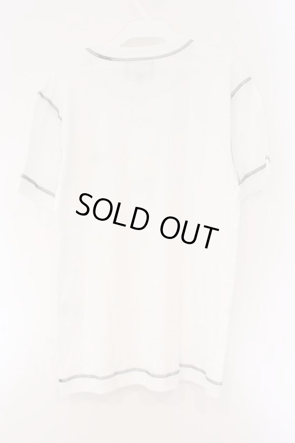 画像4: ヴィヴィアンウエストウッド MAN 中古 / “COLOR STITCH” リラックスTシャツ 42 ホワイト  O-26-04-12-011-ts-IG-OS (4)