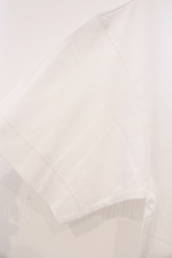 画像3: ヴィヴィアンウエストウッド MAN 中古 / “MAN LONDON” ネームタグ リンガー リラックスTシャツ 42 ホワイト×ブラック  O-26-04-12-012-ts-IG-OS (3)