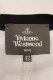 画像5: ヴィヴィアンウエストウッド MAN 中古 / “MAN LONDON” ネームタグ リンガー リラックスTシャツ 42 ホワイト×ブラック  O-26-04-12-012-ts-IG-OS (5)