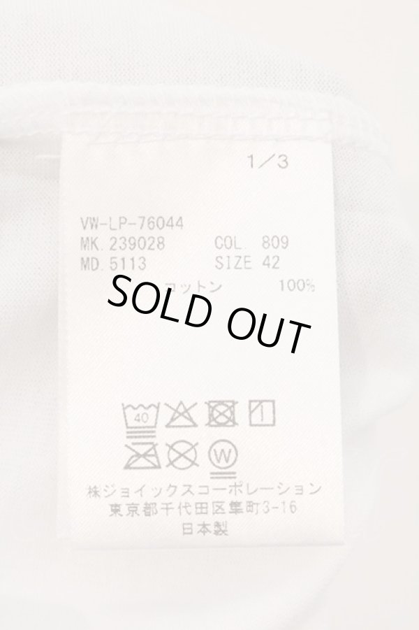 画像6: ヴィヴィアンウエストウッド MAN 中古 / “MAN LONDON” ネームタグ リンガー リラックスTシャツ 42 ホワイト×ブラック  O-26-04-12-012-ts-IG-ZH (6)