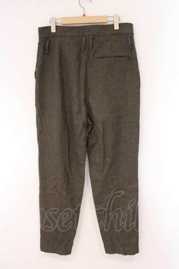 画像3: ヴィヴィアンウエストウッド MAN 中古 / アルコホリックウールパンツ 48 ブラウン  O-26-04-12-014-pa-YM-OS (3)