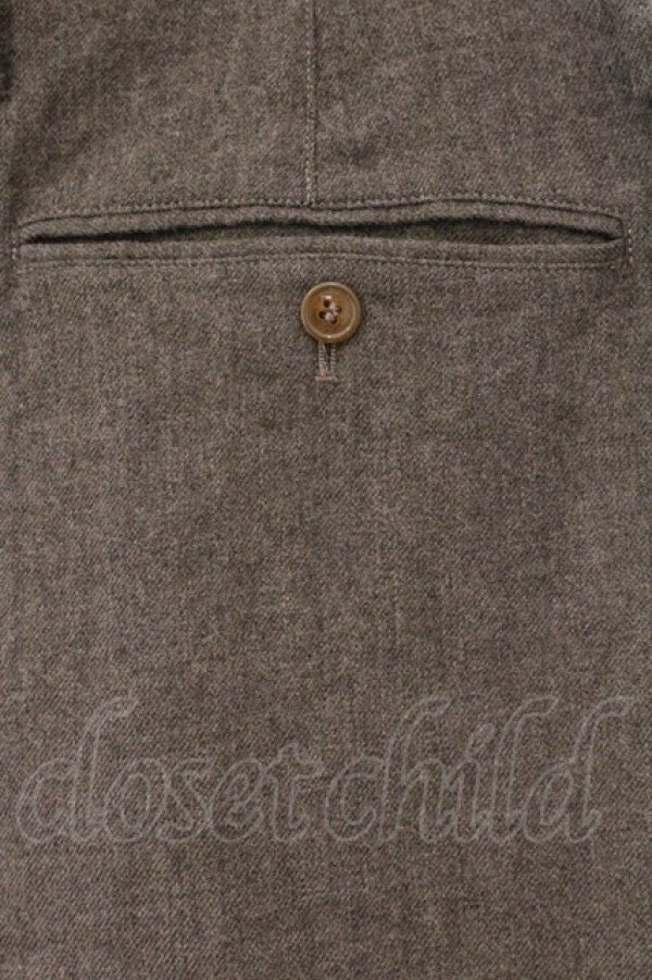 画像4: ヴィヴィアンウエストウッド MAN 中古 / アルコホリックウールパンツ 48 ブラウン  O-26-04-12-014-pa-YM-OS (4)