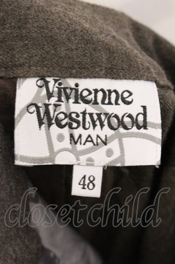 画像5: ヴィヴィアンウエストウッド MAN 中古 / アルコホリックウールパンツ 48 ブラウン  O-26-04-12-014-pa-YM-OS (5)