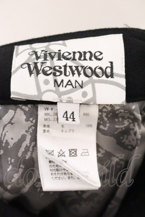 画像5: ヴィヴィアンウエストウッド MAN 中古 / ラップ トラウザーズ 44 ブラック  O-26-04-12-015-pa-YM-OS (5)