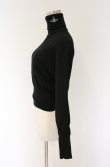 画像2: ヴィヴィアンウエストウッド 中古 / カラーオーブ刺繍タートルネックニット  ブラック  O-26-04-19-026-to-YM-OS (2)