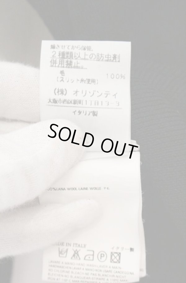 画像4: ヴィヴィアンウエストウッド 中古 / カラーオーブ刺繍ラウンドニット S ブラック  O-26-04-19-027-to-YM-OS (4)
