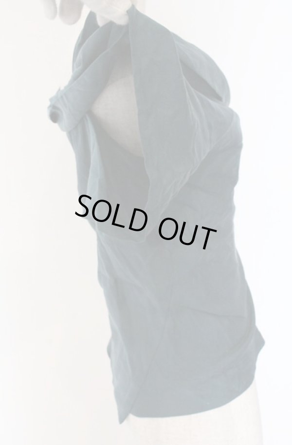 画像2: ヴィヴィアンウエストウッド 中古 / ドレープトップス 2 グリーン  O-26-04-19-041-to-YM-OS (2)