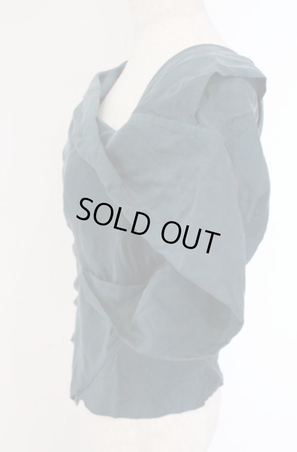 画像4: ヴィヴィアンウエストウッド 中古 / ドレープトップス 2 グリーン  O-26-04-19-041-to-YM-OS (4)