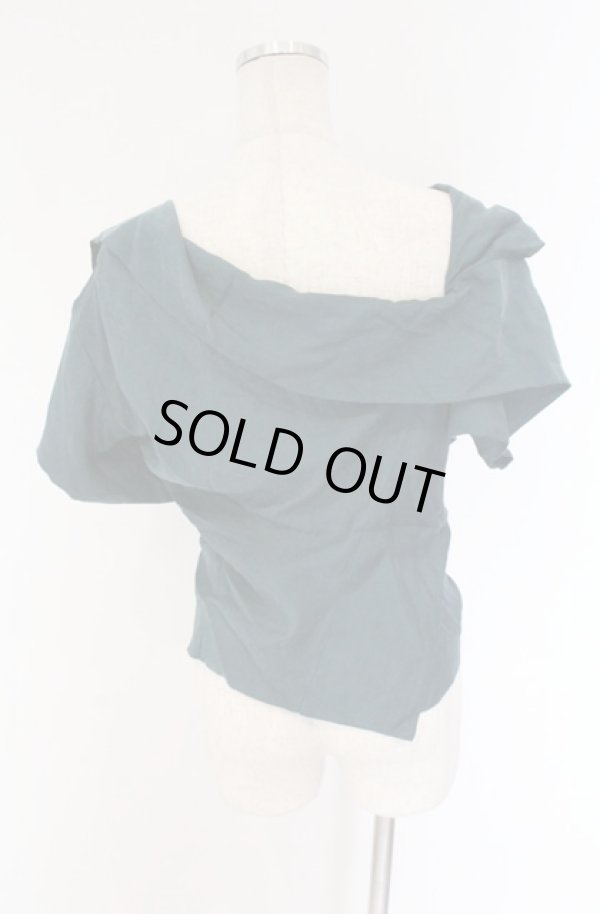 画像5: ヴィヴィアンウエストウッド 中古 / ドレープトップス 2 グリーン  O-26-04-19-041-to-YM-OS (5)