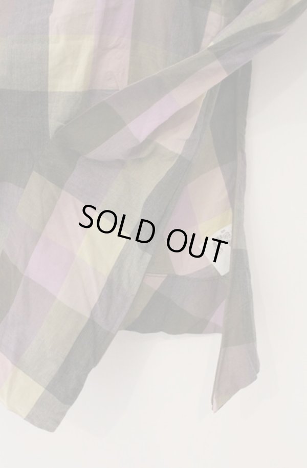 画像3: ヴィヴィアンウエストウッド 中古 / ブロックチェックドレープトップス 2 マルチ  O-26-04-19-042-to-YM-OS (3)