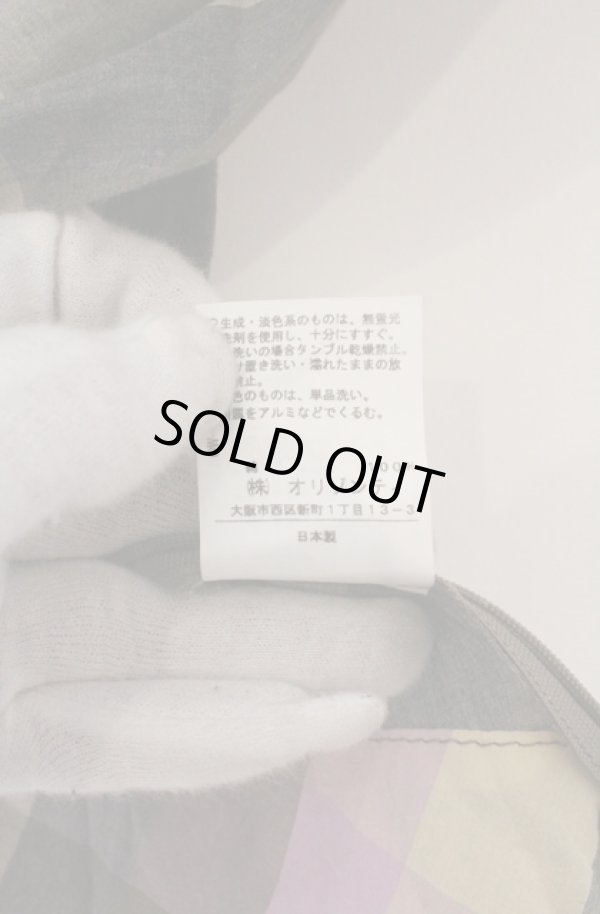 画像4: ヴィヴィアンウエストウッド 中古 / ブロックチェックドレープトップス 2 マルチ  O-26-04-19-042-to-YM-OS (4)