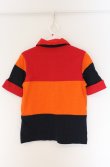 画像4: ヴィヴィアンウエストウッド 中古 / 変形襟ブロッキングポロシャツ 2 マルチ  O-26-04-19-043-to-YM-OS (4)