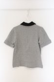 画像3: ヴィヴィアンウエストウッド 中古 / 変形襟ポロシャツ 2 ブラックｘグレー  O-26-04-19-044-to-YM-OS (3)