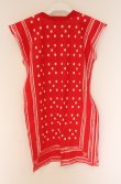 画像2: ヴィヴィアンウエストウッド 中古 / ドットフレームノースリーブカットワンピース 2 レッド  O-26-04-19-046-op-YM-OS (2)