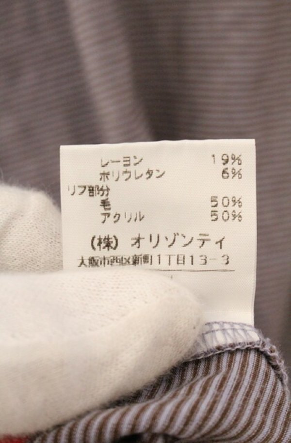 画像3: ヴィヴィアンウエストウッド 中古 / フラワープリントフード付キカットワンピース 2 カーキｘブラウン  O-26-04-19-047-op-YM-OS (3)