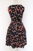 画像3: ヴィヴィアンウエストウッド 中古 / レオパードワンピース 1 オレンジｘブラック  O-26-04-19-051-op-YM-OS (3)